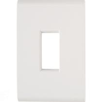 Placa 1 Posto Vertical 4x2 Tramontina Liz Branca Placa 1 Posto Vertical 4x2 Tramontina Liz Branca