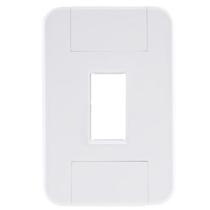 Placa 1 Posto Vertical 4x2 Tramontina Tablet Branca