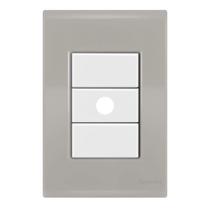 Placa 1 Saída De Fio 4X2 - Tramontina Liz Fendi / Branca