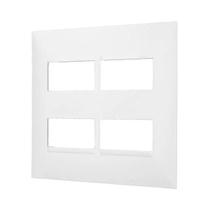 Placa 2 2 Postos Separados 4x4 Branca 618514bc