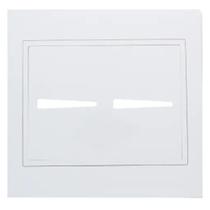 Placa 2 Interruptorres 4x4 com Suporte - RVB-1300/55 - RAVENNA Placa 2 Interruptorres 4x4 com Suporte - RVB-1300/55 - RAVENNA