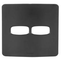 Placa 2 Módulos 4X4 - Alumbra Gracia Black Maxx - Gbmx041