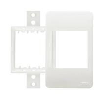 Placa 2 Módulos F2 Com Suporte Sistema Modular Externa Ref