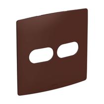 Placa 2 Posto VerticaIS Separados 4x4 Moscada Nereya 663412 Legrand