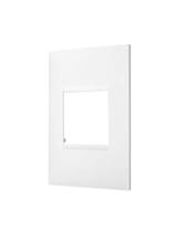 Placa 2 postos 4x2 branca 618502bc