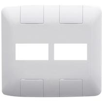 Placa 2 Postos 4x4 Tramontina Aria Branca Tramontina