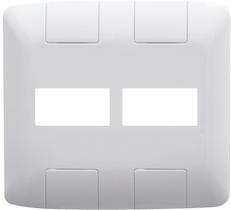 Placa 2 Postos 4x4 Tramontina Aria Branca