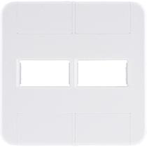 Placa 2 Postos 4x4 Tramontina Tablet Branca Tramontina