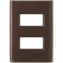 Placa 2 Postos Afastados Tramontina Giz Com Suporte Madeira Tramontina