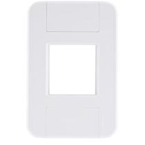 Placa 2 Postos Juntos 4x2 Branca TABLET TRAMONTINA