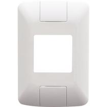 Placa 2 Postos Juntos 4x2 Tramontina Aria Branca - Construtora