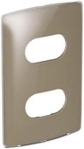 Placa 2x4 2postos sep malt gloss nereya - pial Placa 2x4 2postos sep malt gloss nereya - pial