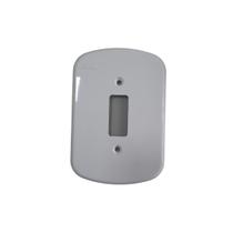 Placa 2X4 Para 1 Interruptor (Batida) Blanc - Fame Placa 2X4 Para 1 Interruptor (Batida) Blanc - Fame