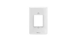 Placa 2x4 pra 3 Teclas Kit com 5 Pecas Artis Enerbras