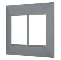 Placa 3 3 posto 4x4 cinza 618516cz pial plus +