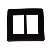 Placa 3+3 Postos 4X4 Negro Piano Step 2Cl0N467365Br N4673.6Np Abb
