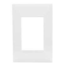 Placa 3 Postos 4X2 Branca 618503BC Placa 3 Postos 4X2 Branca 618503BC