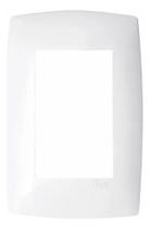 Placa 3 postos 4x2 branca home ref 10404-3 - blux