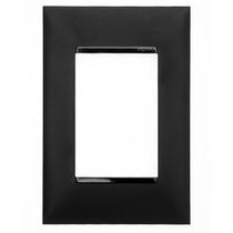Placa 3 Postos 4X2 Preta - 618503Pt Pial Plus+ Legrand
