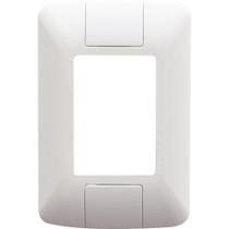 Placa 3 Postos 4x2 Tramontina Aria Branca - Construtora Tramontina