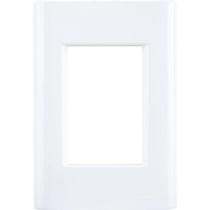 Placa 3 Postos 4x2 Tramontina Giz Branca Placa 3 Postos 4x2 Tramontina Giz Branca