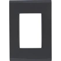 Placa 3 Postos 4x2 Tramontina Liz Grafite Placa 3 Postos 4x2 Tramontina Liz Grafite