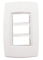 Placa 3 postos - 4x2 Placa 3 postos - 4x2