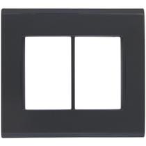 Placa 3 Postos 4x4 Tramontina Liz Grafite Tramontina Placa 3 Postos 4x4 Tramontina Liz Grafite Tramontina