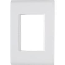 Placa 3 Postos Juntos 4x2 Tramontina Liz Branca Placa 3 Postos Juntos 4x2 Tramontina Liz Branca