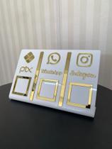 Placa 3 Qr Code 3 Em 1 - REI DO CABIDE SOROCABA