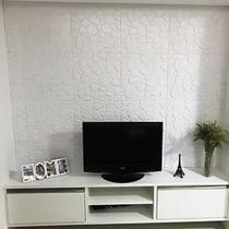 Placa 3D Autoadesiva Revestimento Premium Stones 0,50x0,50cm