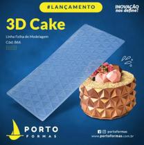 Placa 3d cake porto forma (866)