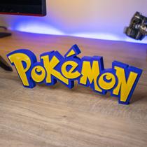 Placa 3D - Pokémon