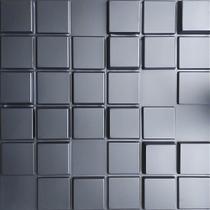 Placa 3d poliestireno - pixel preto