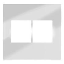 Placa 4 Mod. Juntos Com Suporte 4X4Recta Espelhada Gloss