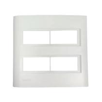 Placa 4 Módulos Separados 4X4 5TG9 9332 Branco Vivace Siemens