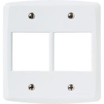 Placa 4 Postos 4x4 Tramontina Lux² Branca