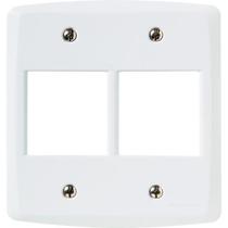 Placa 4 Postos 4x4 Tramontina Lux² Branca
