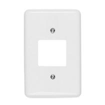 Placa 4 x 2"-2 tecla branca-stylus Placa 4 x 2"-2 tecla branca-stylus