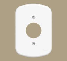 Placa 4" X 2" F5 Blanc - Fame Placa 4" X 2" F5 Blanc - Fame