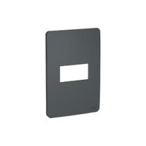 Placa 4 x 2 Para 1 Módulo Stellar Black S730101294 Orion Scnheider - Schneider Placa 4 x 2 Para 1 Módulo Stellar Black S730101294 Orion Scnheider - Schneider