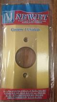 Placa 4 x 2 para tomada no modelo antigo