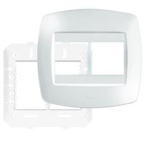Placa 4"" x 4"" com Suporte 4 Módulos Verticais Elegance - 2762 - FAME Placa 4"" x 4"" com Suporte 4 Módulos Verticais Elegance - 2762 - FAME