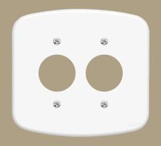 Placa 4" X 4" F55 Blanc - Fame Placa 4" X 4" F55 Blanc - Fame