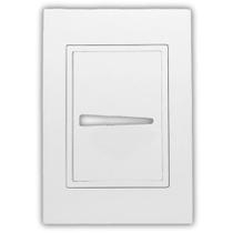 Placa 4x2 1 Interruptor Horizontal com Suporte - RVB-1300/63 - RAVENNA Placa 4x2 1 Interruptor Horizontal com Suporte - RVB-1300/63 - RAVENNA