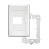 Placa 4x2 - 1 Modulo C/ Suporte