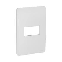 Placa 4x2 1 Módulo Gamma Silver Orion Schneider Placa 4x2 1 Módulo Gamma Silver Orion Schneider