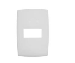 Placa 4x2 1 Módulo Horizontal Branco 618505 Pial Plus