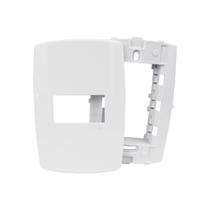 Placa 4X2 1 MODULO HORIZONTAL C/ SUPORTE - SLIM - Ilumi 82070 Placa 4X2 1 MODULO HORIZONTAL C/ SUPORTE - SLIM - Ilumi 82070