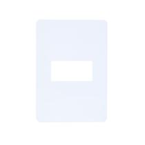 Placa 4x2 1 Modulo Horizontal N1371.1 BL Branca Linha Unno ABB Placa 4x2 1 Modulo Horizontal N1371.1 BL Branca Linha Unno ABB